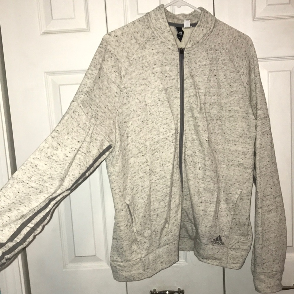 Adidas zip up sweatshirt